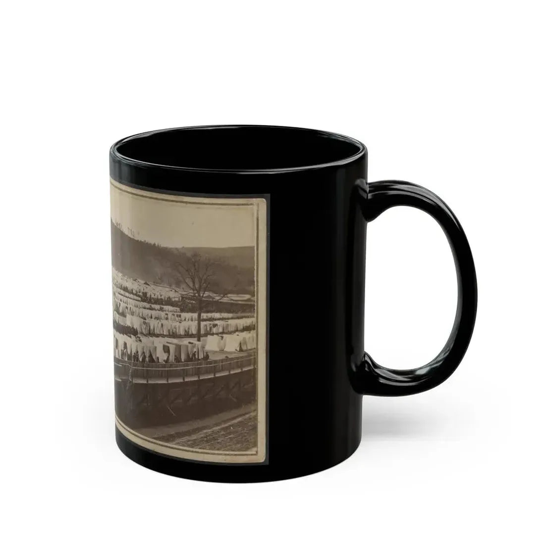 Elmira Prison, Elmira, New York (U.S. Civil War) Black Coffee Mug - Go Mug Yourself