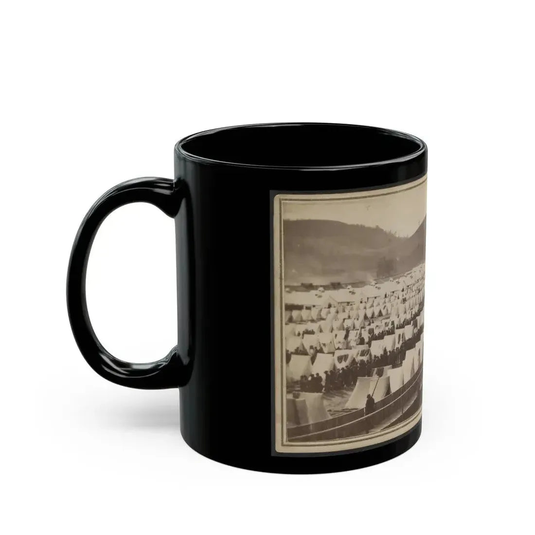 Elmira Prison, Elmira, New York (U.S. Civil War) Black Coffee Mug - Go Mug Yourself