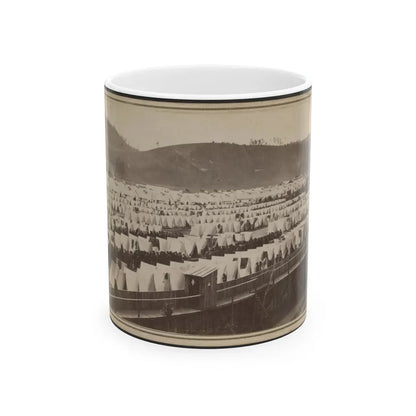 Elmira Prison, Elmira, New York (U.S. Civil War) White Coffee Mug 11oz - Go Mug Yourself