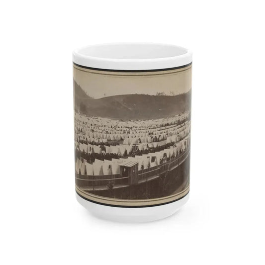 Elmira Prison, Elmira, New York (U.S. Civil War) White Coffee Mug 15oz - Go Mug Yourself