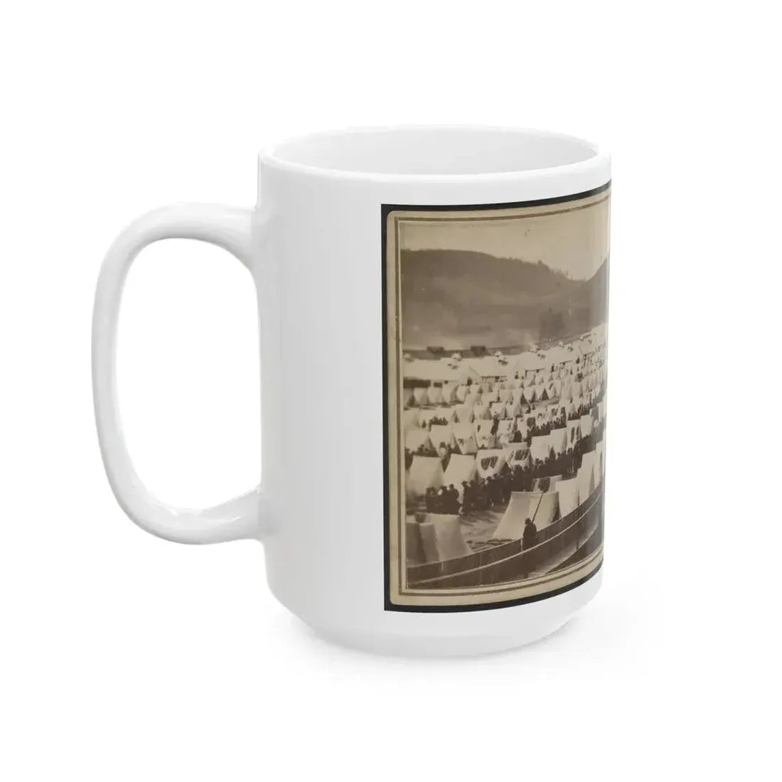 Elmira Prison, Elmira, New York (U.S. Civil War) White Coffee Mug - Go Mug Yourself