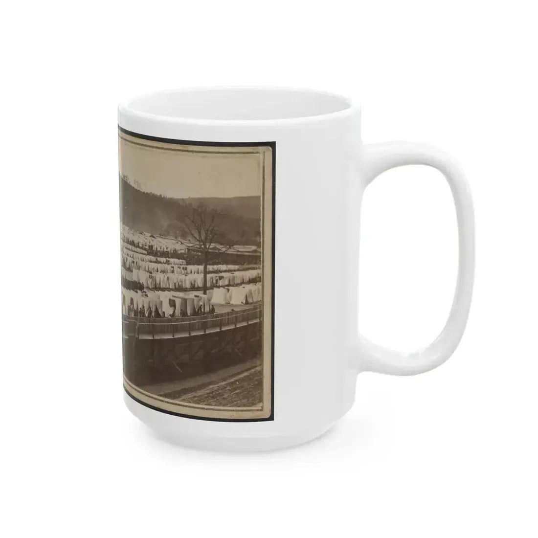 Elmira Prison, Elmira, New York (U.S. Civil War) White Coffee Mug - Go Mug Yourself