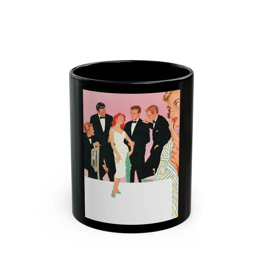 Eloise by Sheila Sibley, Woman Own magazine, 1957 - Black Coffee Mug 11oz - Go Mug Yourself