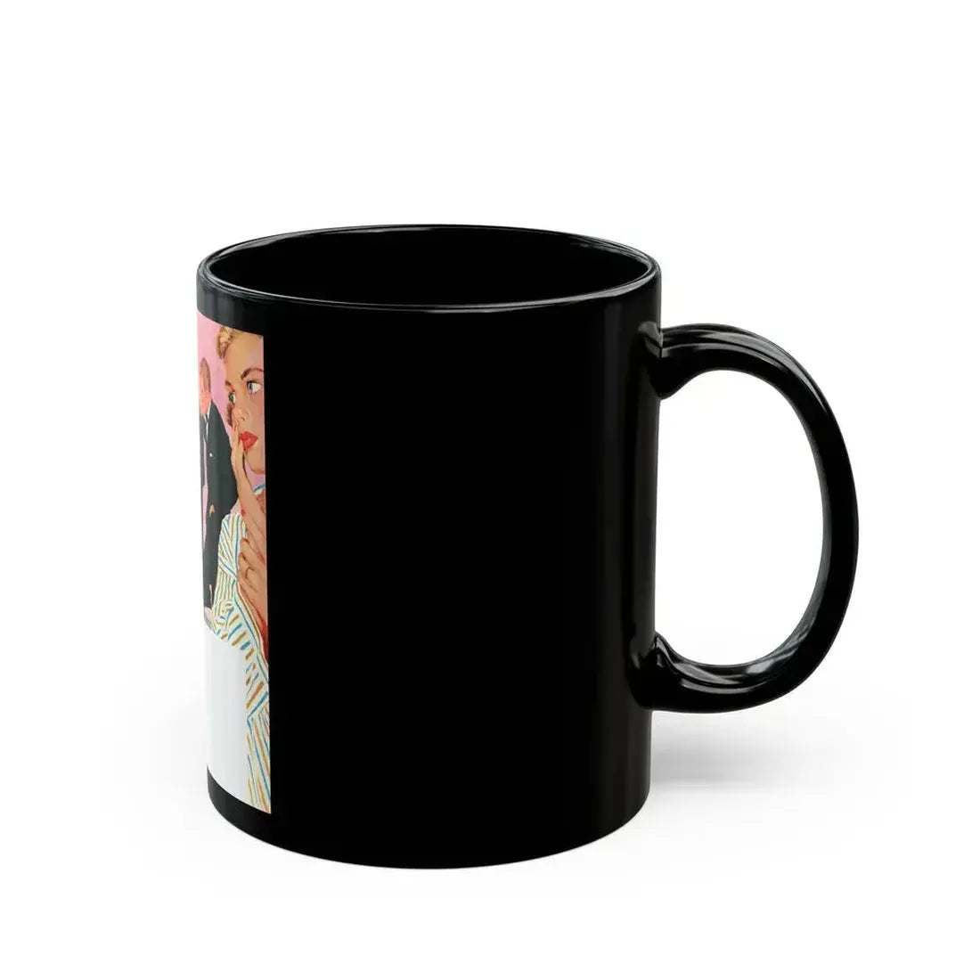 Eloise by Sheila Sibley, Woman Own magazine, 1957 - Black Coffee Mug - Go Mug Yourself