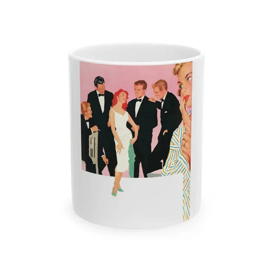 Eloise by Sheila Sibley, Woman Own magazine, 1957 - White Coffee Mug 11oz - Go Mug Yourself