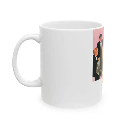 Eloise by Sheila Sibley, Woman Own magazine, 1957 - White Coffee Mug - Go Mug Yourself