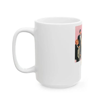 Eloise by Sheila Sibley, Woman Own magazine, 1957 - White Coffee Mug - Go Mug Yourself