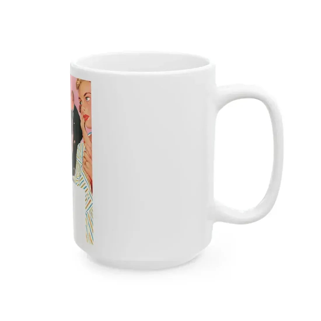 Eloise by Sheila Sibley, Woman Own magazine, 1957 - White Coffee Mug - Go Mug Yourself