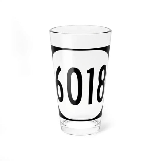 Elongated circle 6018 (Kentucky) (Road Sign) Pint Glass 16oz 16oz - Go Mug Yourself