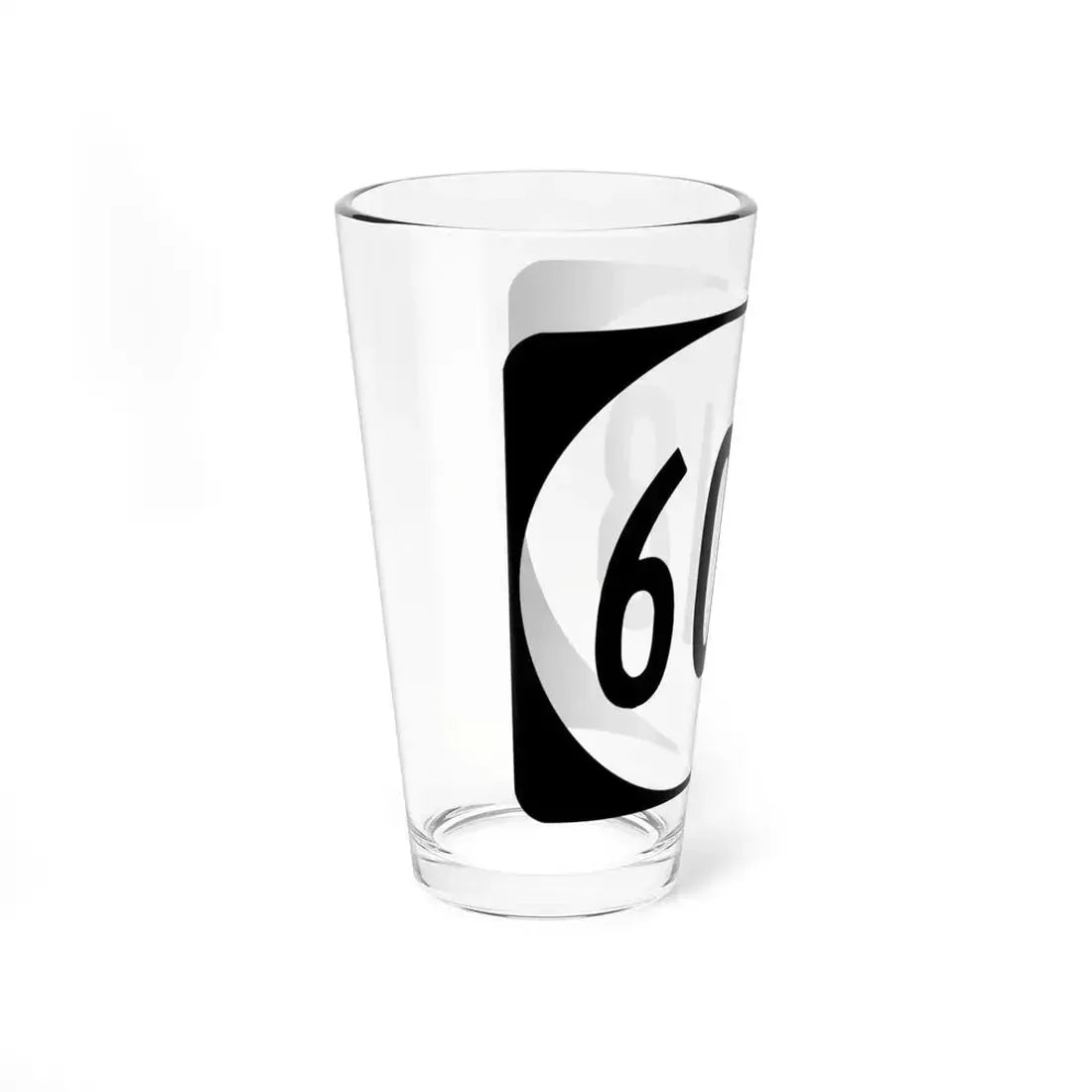 Elongated circle 6018 (Kentucky) (Road Sign) Pint Glass 16oz - Go Mug Yourself
