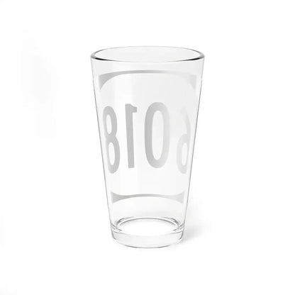 Elongated circle 6018 (Kentucky) (Road Sign) Pint Glss 16oz - Go Mug Yourself
