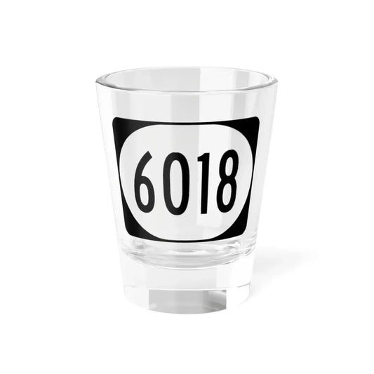 Elongated circle 6018 (Kentucky) (Road Sign) Shot Glass 1.5oz 1.5oz - Go Mug Yourself