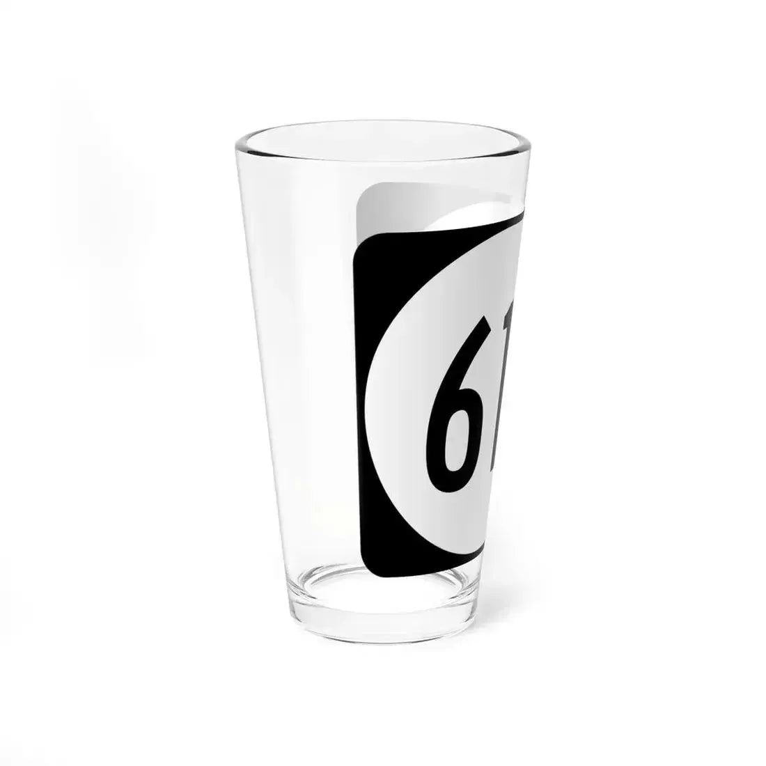 Elongated circle 6113 (Kentucky) (Road Sign) Pint Glass 16oz - Go Mug Yourself