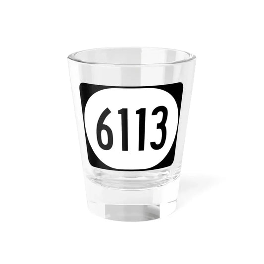 Elongated circle 6113 (Kentucky) (Road Sign) Shot Glass 1.5oz 1.5oz - Go Mug Yourself