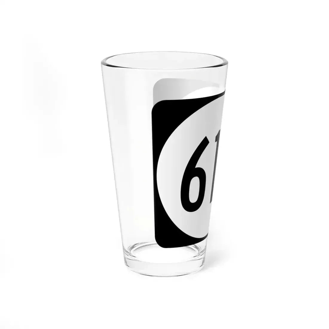 Elongated circle 6114 (Kentucky) (Road Sign) Pint Glass 16oz - Go Mug Yourself