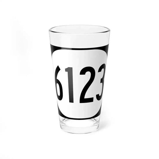 Elongated circle 6123 (Kentucky) (Road Sign) Pint Glass 16oz 16oz - Go Mug Yourself
