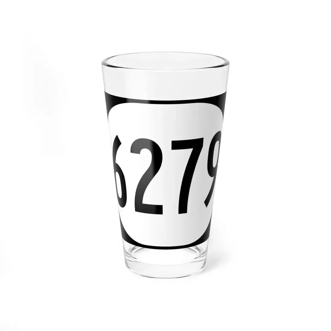 Elongated circle 6279 (Kentucky) (Road Sign) Pint Glass 16oz 16oz - Go Mug Yourself
