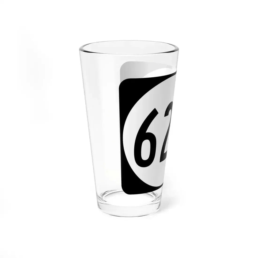 Elongated circle 6279 (Kentucky) (Road Sign) Pint Glass 16oz - Go Mug Yourself