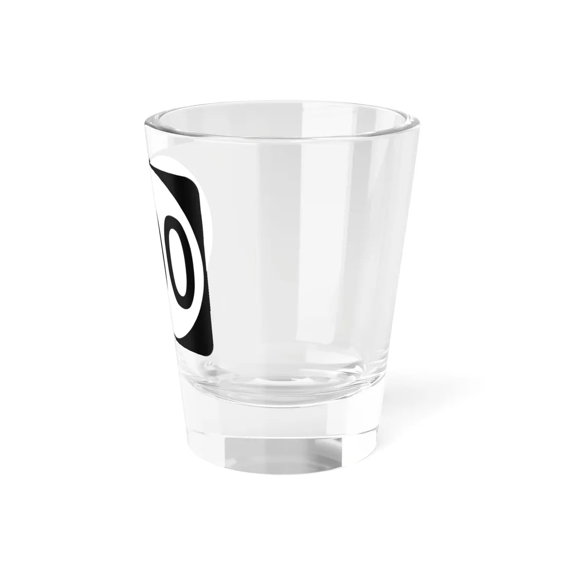 Elongated circle template 3-digit (Kentucky) (Road Sign) Shot Glass 1.5oz - Go Mug Yourself