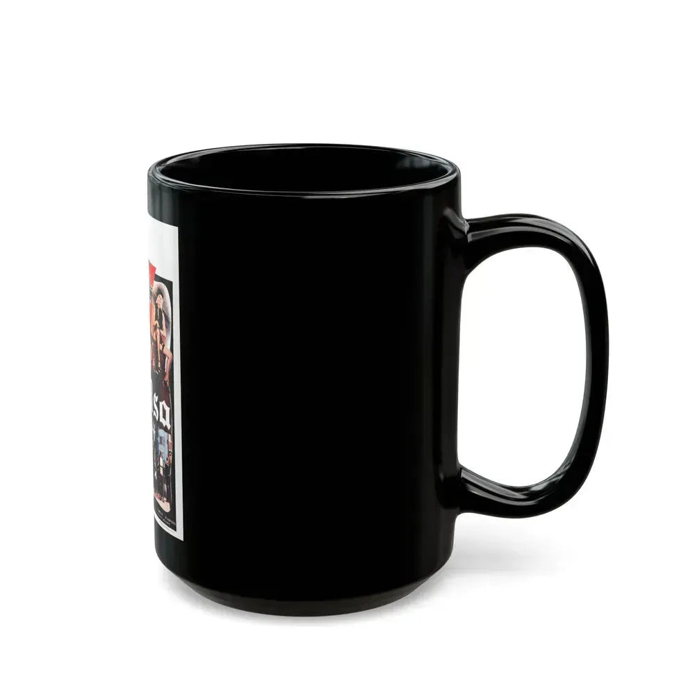 ELSA FRAULEIN SS (FRENCH) 1977 Movie Poster - Black Coffee Mug - Go Mug Yourself