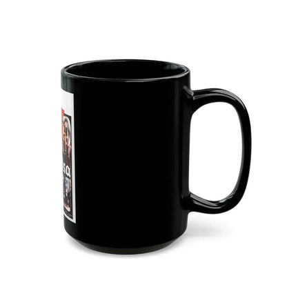 ELSA FRAULEIN SS (FRENCH) 1977 Movie Poster - Black Coffee Mug - Go Mug Yourself