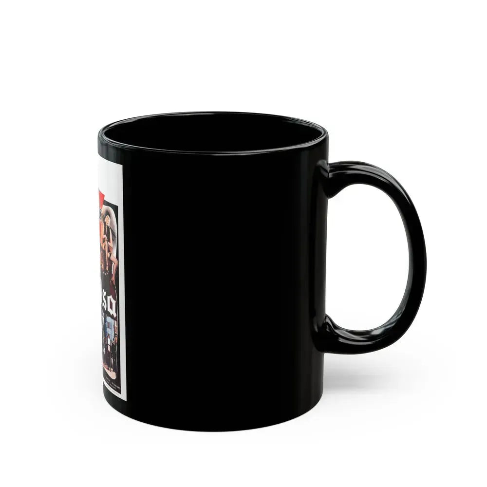 ELSA FRAULEIN SS (FRENCH) 1977 Movie Poster - Black Coffee Mug - Go Mug Yourself