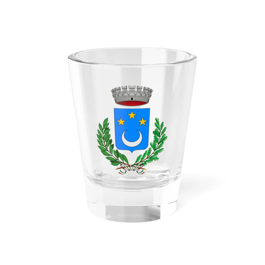 Elva-Stemma (Italy) (Coat of Arms) Shot Glass 1.5oz 1.5oz - Go Mug Yourself
