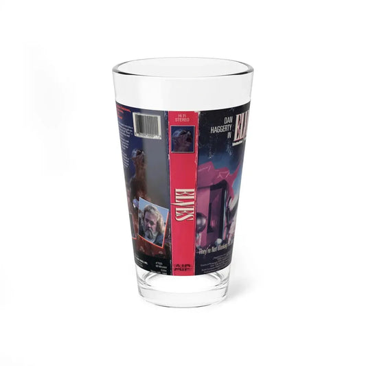 ELVES (VHS COVER) Pint Glass 16oz 16oz - Go Mug Yourself