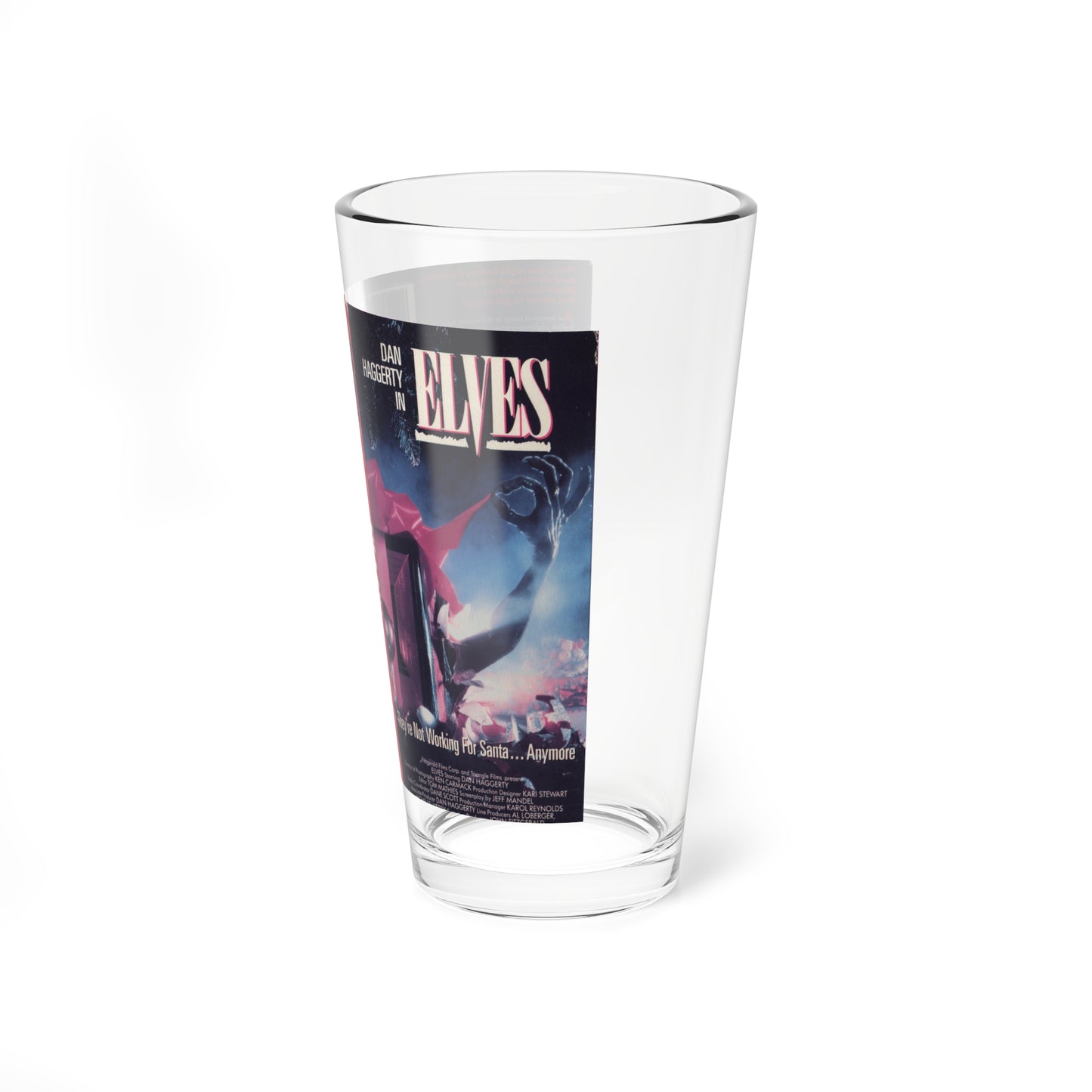 ELVES (VHS COVER) Pint Glass 16oz-Go Mug Yourself