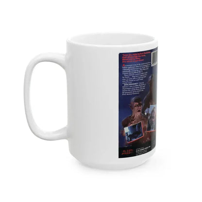 ELVES (VHS COVER) - White Coffee Mug - Go Mug Yourself