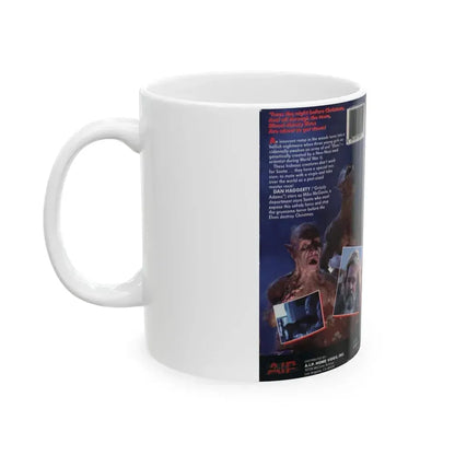 ELVES (VHS COVER) - White Coffee Mug - Go Mug Yourself