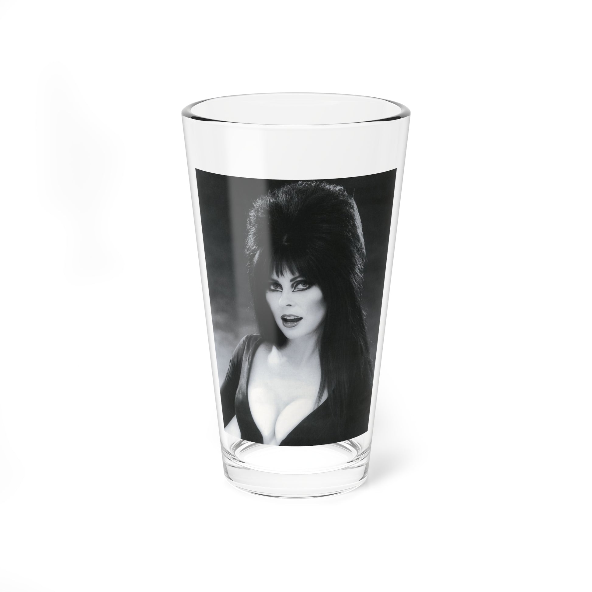 Elvira, Mistress Of The Dark #147 (Vintage Female Icon) Pint Glass 16oz-16oz-Go Mug Yourself