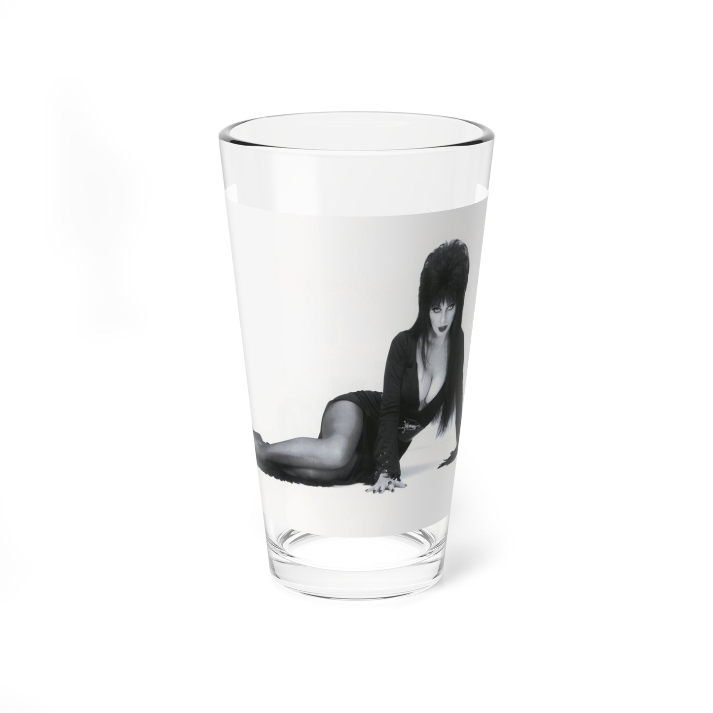 Elvira, Mistress Of The Dark #148 (Vintage Female Icon) Pint Glass 16oz-16oz-Go Mug Yourself