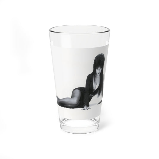 Elvira, Mistress Of The Dark #148 (Vintage Female Icon) Pint Glass 16oz-16oz-Go Mug Yourself