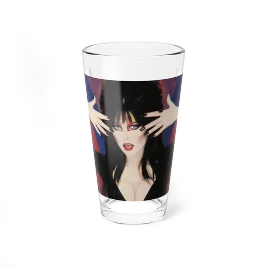 Elvira, Mistress Of The Dark #149 (Vintage Female Icon) Pint Glass 16oz 16oz - Go Mug Yourself