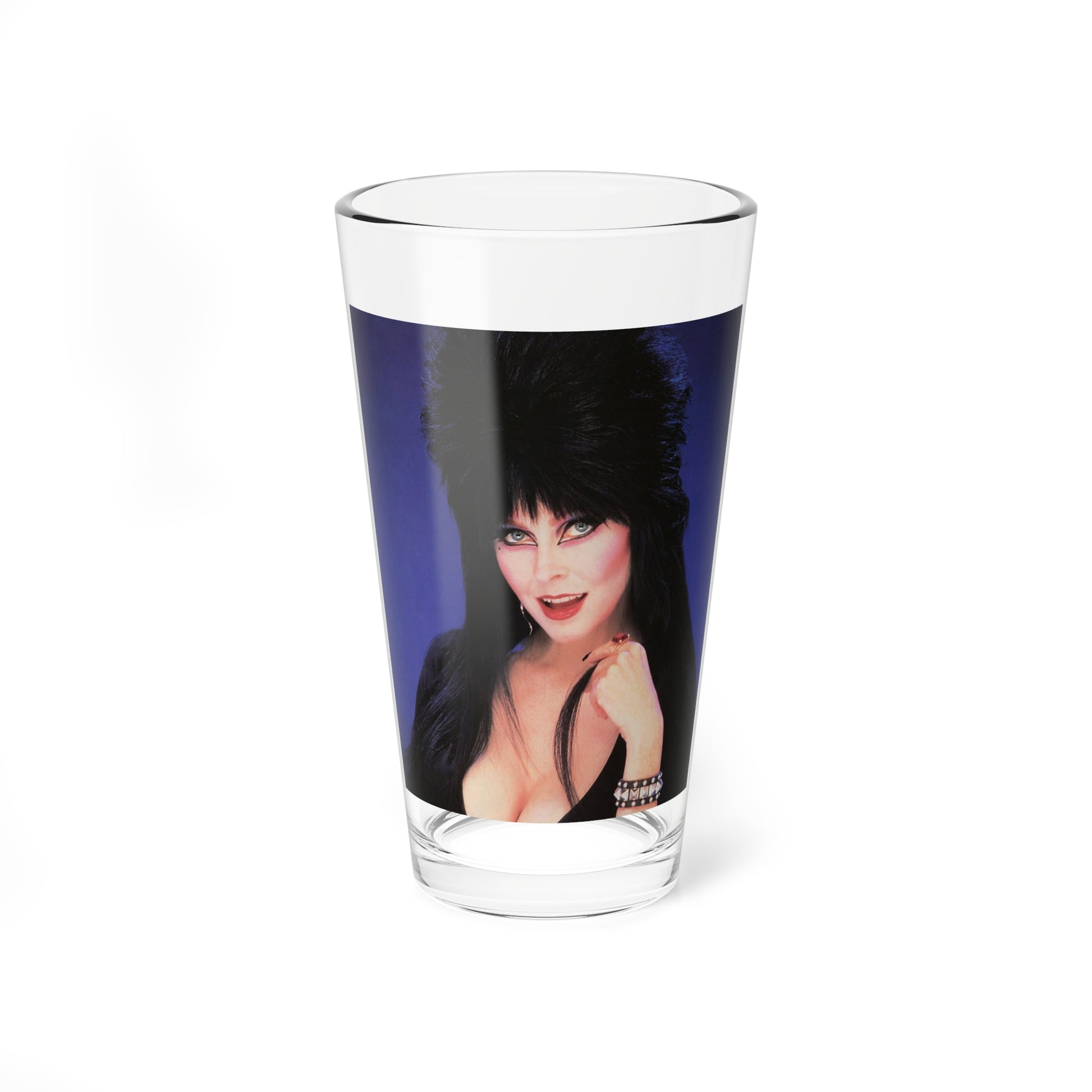 Elvira, Mistress Of The Dark #150 (Vintage Female Icon) Pint Glass 16oz-16oz-Go Mug Yourself