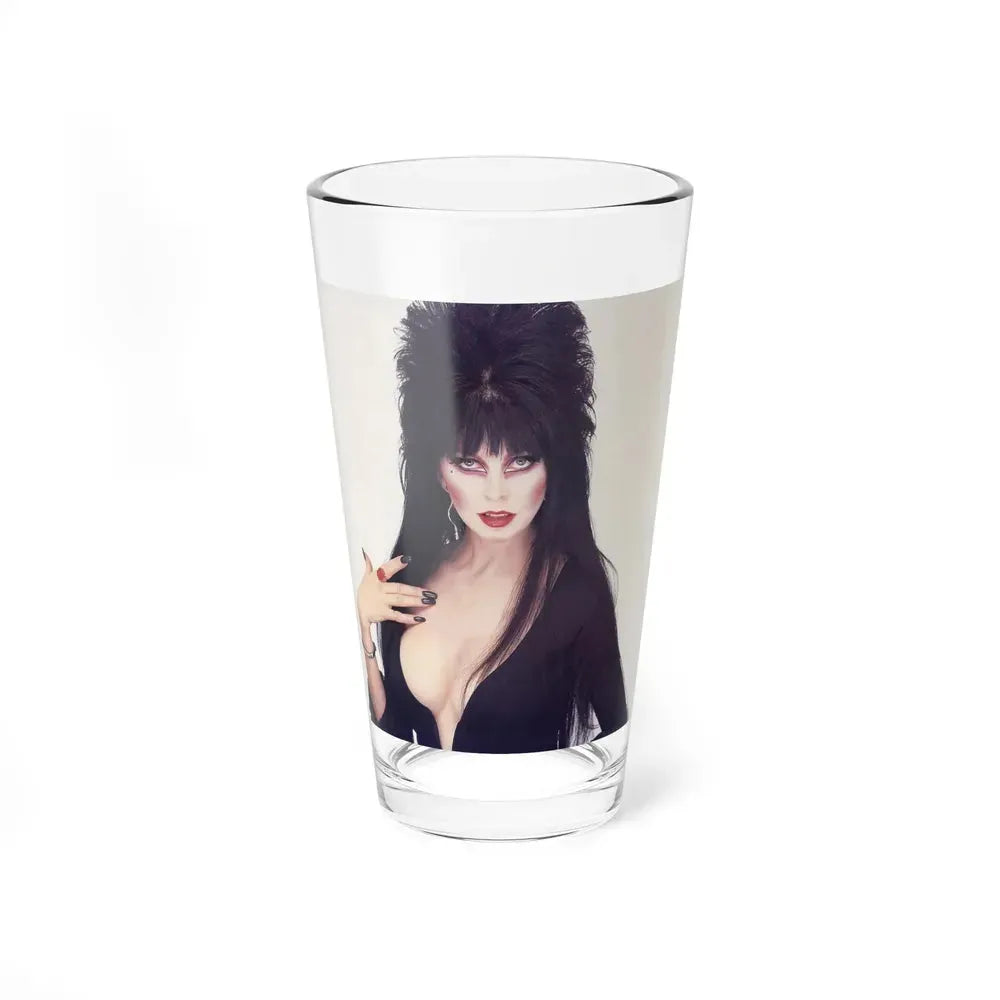Elvira, Mistress Of The Dark #151 (Vintage Female Icon) Pint Glass 16oz 16oz - Go Mug Yourself