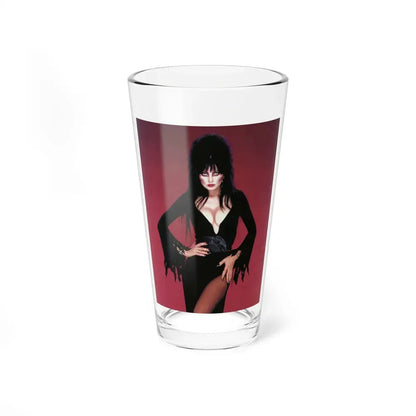 Elvira, Mistress Of The Dark #154 (Vintage Female Icon) Pint Glass 16oz 16oz - Go Mug Yourself