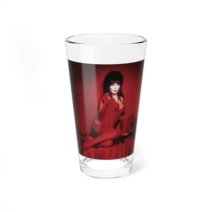 Elvira, Mistress Of The Dark #158 (Vintage Female Icon) Pint Glass 16oz 16oz - Go Mug Yourself