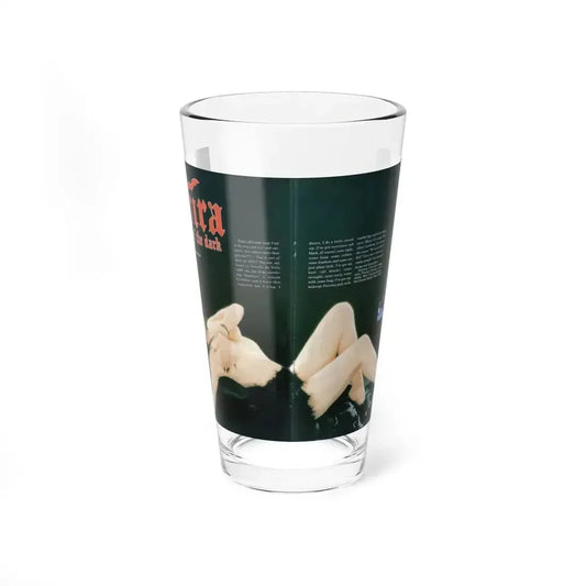 Elvira, Mistress Of The Dark #164 - Femme Fatales '95 - Mag. Photo (Vintage Female Icon) Pint Glass 16oz 16oz - Go Mug Yourself