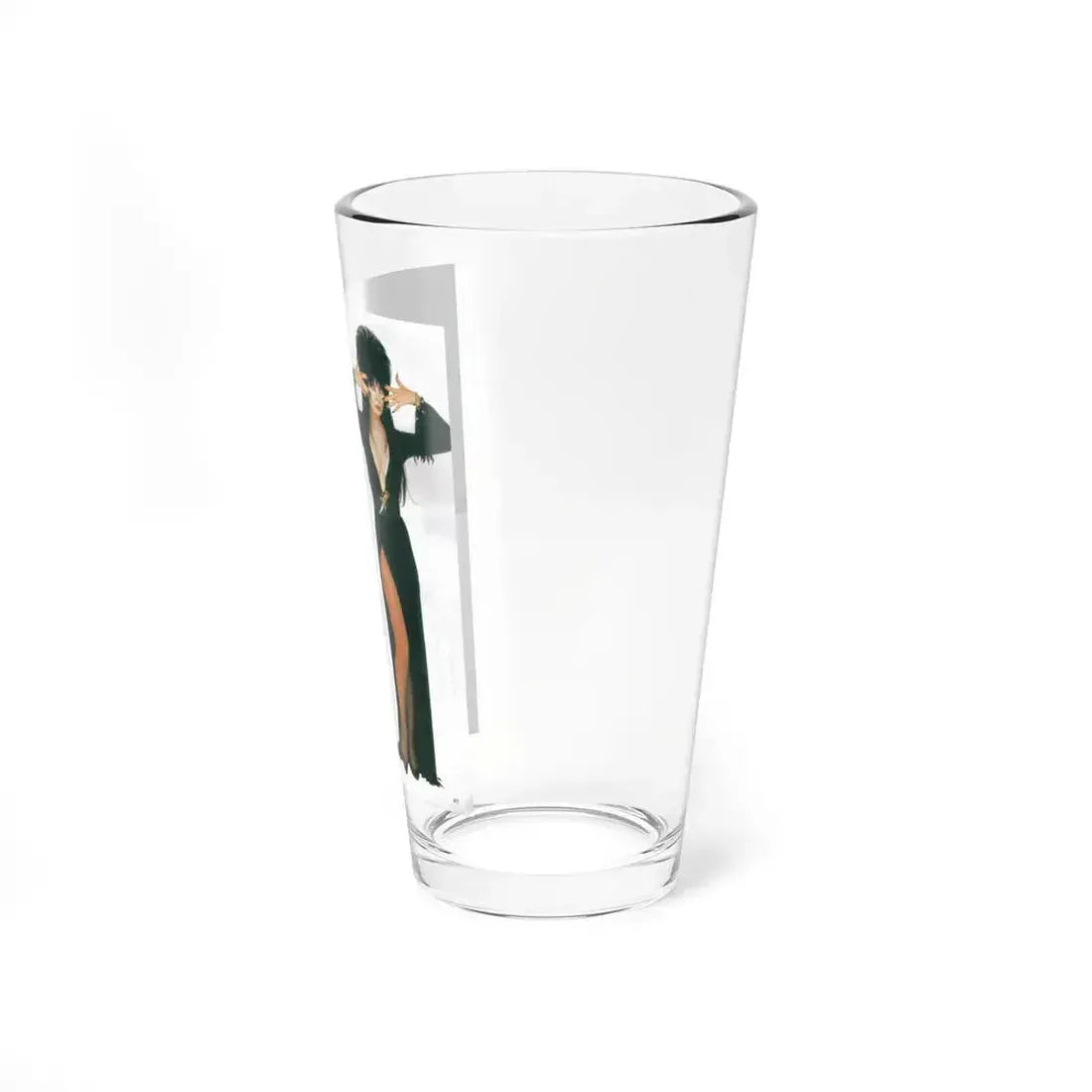 Elvira, Mistress Of The Dark #165 - Femme Fatales '95 - Mag. Photo (Vintage Female Icon) Pint Glass 16oz - Go Mug Yourself