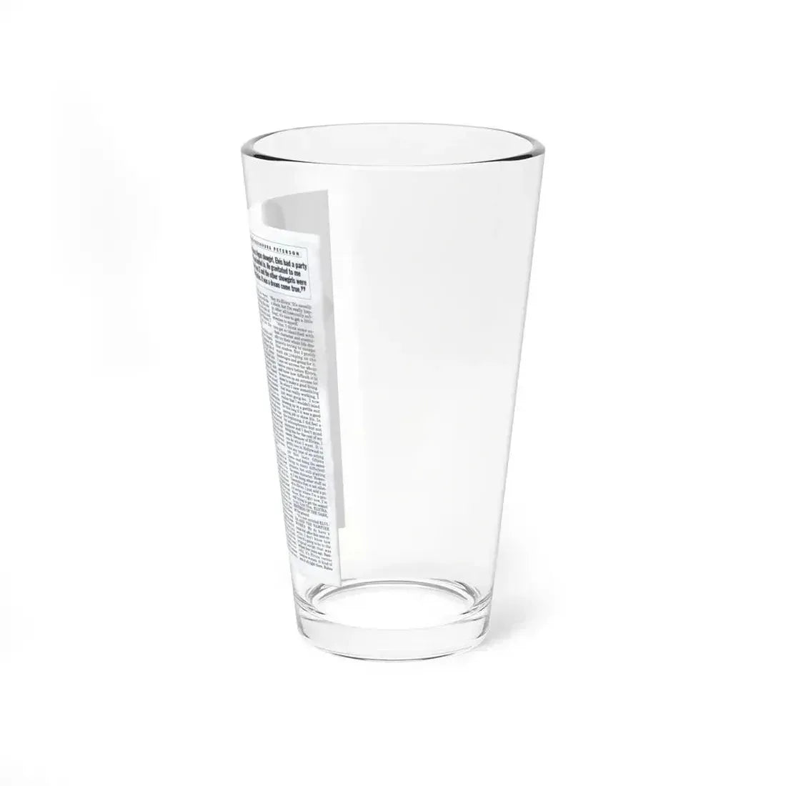 Elvira, Mistress Of The Dark #167 - Femme Fatales '97 - Mag. Photo (Vintage Female Icon) Pint Glass 16oz - Go Mug Yourself