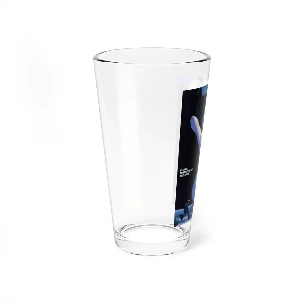 Elvira, Mistress Of The Dark #168 (Vintage Female Icon) Pint Glass 16oz - Go Mug Yourself