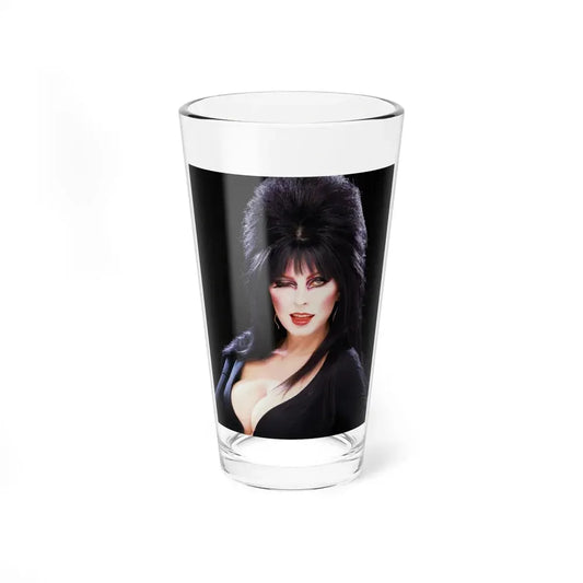 Elvira, Mistress Of The Dark #171 (Vintage Female Icon) Pint Glass 16oz 16oz - Go Mug Yourself