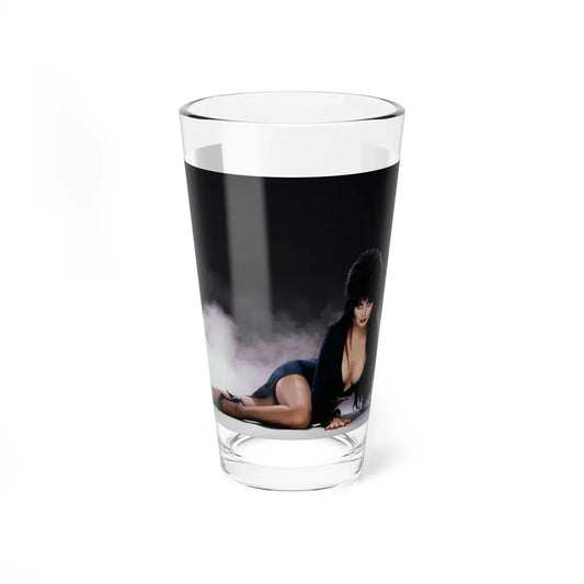 Elvira, Mistress Of The Dark #172 (Vintage Female Icon) Pint Glass 16oz 16oz - Go Mug Yourself