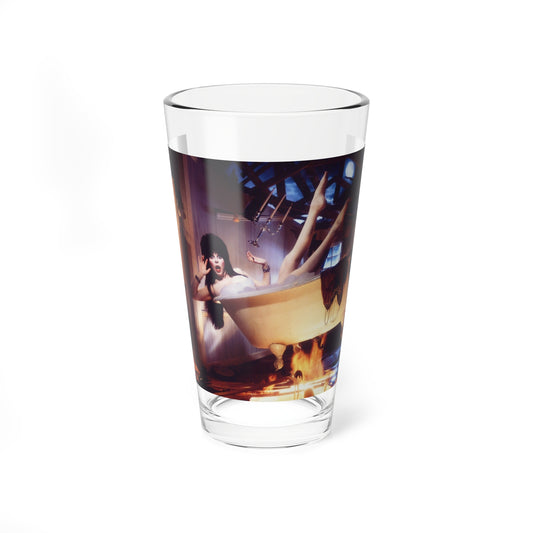 Elvira, Mistress Of The Dark #188 (Vintage Female Icon) Pint Glass 16oz-16oz-Go Mug Yourself