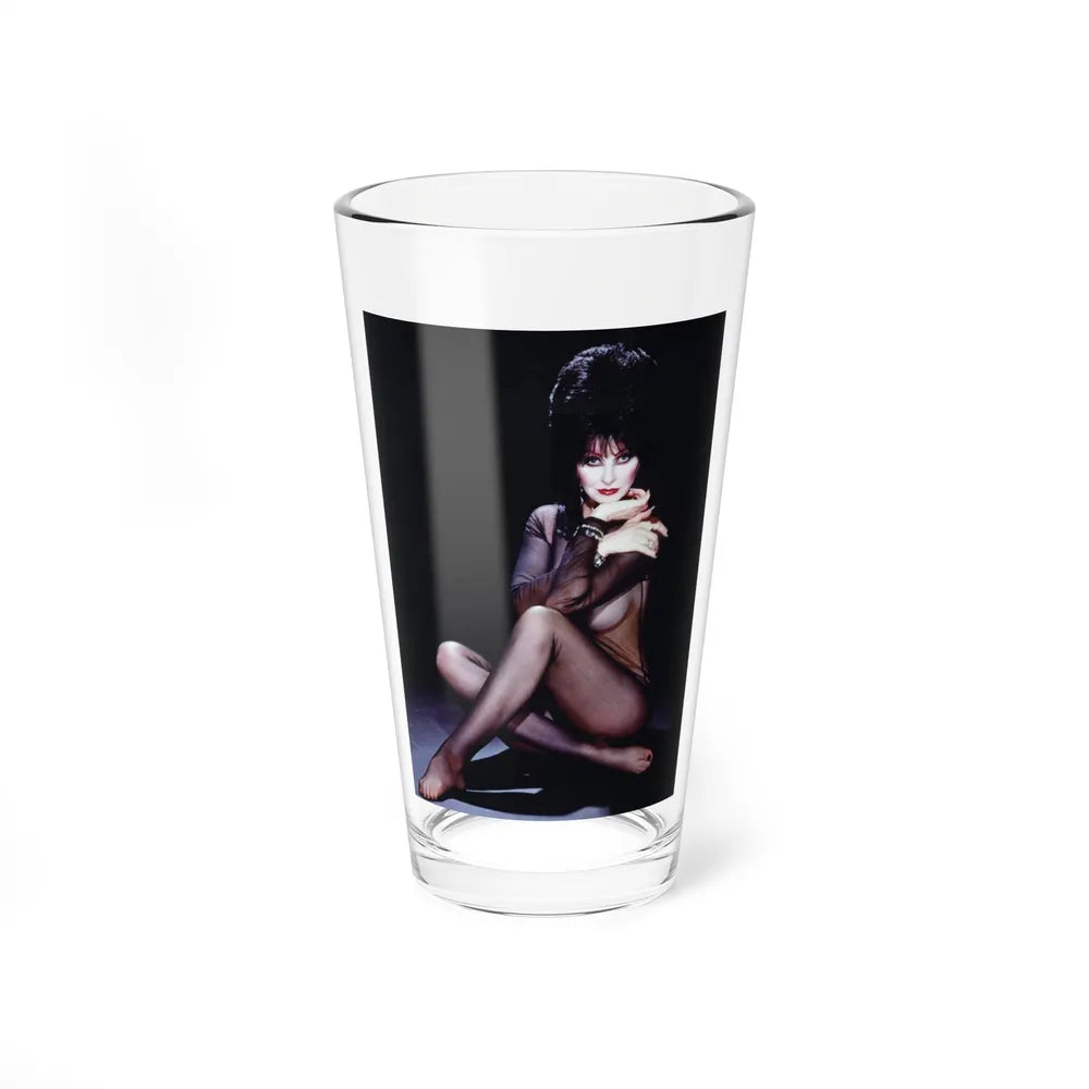 Elvira, Mistress Of The Dark #191 1 (Vintage Female Icon) Pint Glass 16oz-16oz-Go Mug Yourself