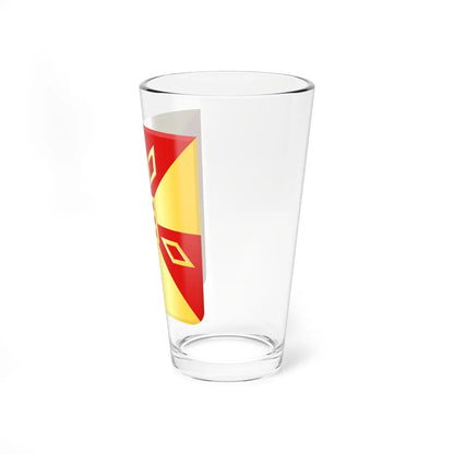 Elzele wapen (Belgium) (Coat of Arms) Pint Glass 16oz - Go Mug Yourself