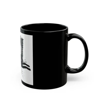 Em And Vi by Susan Lyle-Scott (1), Homes And Gardens magazine, 1964 - Black Coffee Mug - Go Mug Yourself