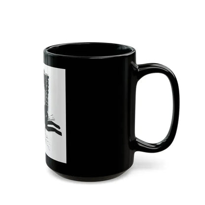 Em And Vi by Susan Lyle-Scott (1), Homes And Gardens magazine, 1964 - Black Coffee Mug - Go Mug Yourself